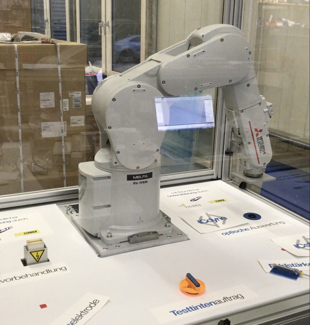 Automatisierter Testtintenauftrag